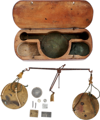 REVOLUTIONARY WAR MEDICAL SCALES C.1760. - Fagan Arms