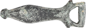ROMAN LEGIONARY’S SWORD BELT TERMINAL, 2nd-3rd CENTURY AD