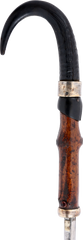 ALPINER’S DAGGER CANE, LAST QUARTER OF THE 19TH CENTURY. German or Swiss. - Fagan Arms