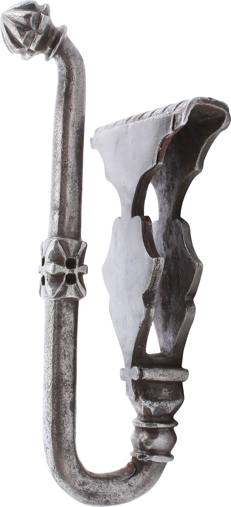 RARE GOTHIC SWORD BELT HOOK, 15th CENTURY - Fagan Arms