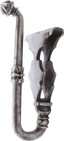 RARE GOTHIC SWORD BELT HOOK, 15th CENTURY