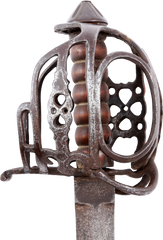 SCOTTISH BASKET HILTED BROADSWORD, EARLY 19TH CENTURY - Fagan Arms
