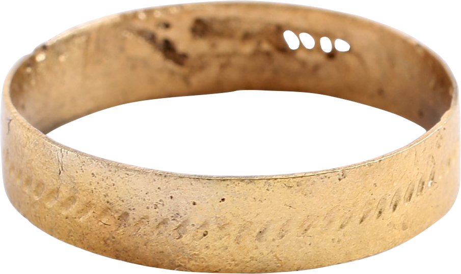 ANCIENT VIKING WEDDING RING, SIZE 9 ¼ - Fagan Arms