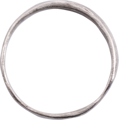 RARE SILVER VIKING WEDDING RING, 9th-11th CENTURY, SIZE 11 3/4 - Fagan Arms