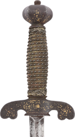 FINE EUROPEAN RAPIER C.1650-80