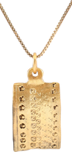 RARE VIKING WARRIOR’S BRACELET PENDANT NECKLACE, 10th-11th CENTURY AD