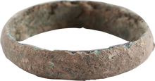 VIKING WEDDING RING, 850-1050 AD, SIZE 6 ½