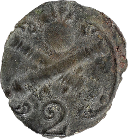 FRENCH ARTILLERY OFFICER’S SLEEVE BUTTON FROM THE BATTLE OF WATERLOO