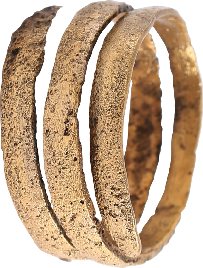 VIKING COIL RING C.900-1050 AD, SIZE 11 ¼ - Fagan Arms