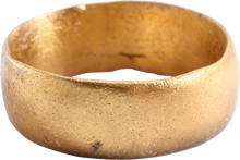 ANCIENT VIKING WEDDING RING C.9TH-11TH AD, SIZE 9 ¼