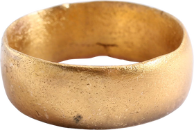 ANCIENT VIKING WEDDING RING C.9TH-11TH AD, SIZE 9 ¼