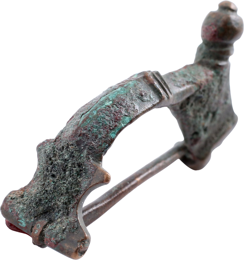 ANCIENT ROMAN BROOCH (GARMENT PIN) FIBULA – Fagan Arms