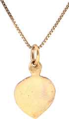 VERY FINE VIKING HEART PENDANT C.900-1000 AD - Fagan Arms