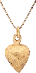 ANCIENT VIKING HEART PENDANT NECKLACE, C.850-1000 AD - Fagan Arms