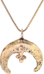 ANCIENT VIKING LUNAR PENDANT NECKLACE, C.1000 AD - Fagan Arms