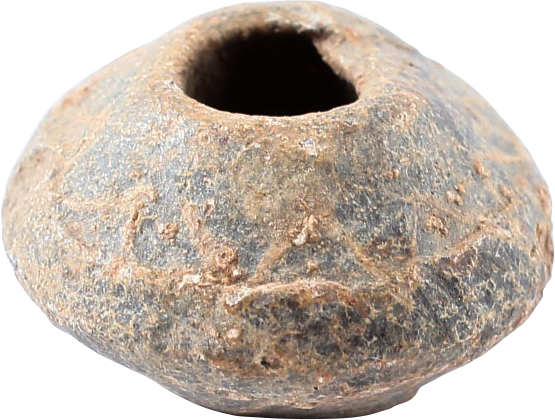 ROMAN LEAD SPINDLE WHORL, 1ST-3RD CENTURY AD - Fagan Arms