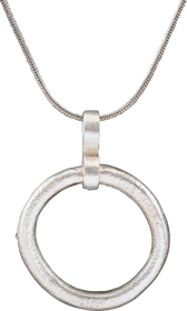 CELTIC PROSPERITY RING NECKLACE, C.400-100 BC