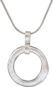 CELTIC PROSPERITY RING NECKLACE, C.400-100 BC