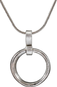 CELTIC PROSPERITY RING NECKLACE C.400-100 BC