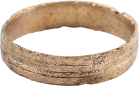 VIKING WEDDING RING, 850-1050 AD, SIZE 8 1/4