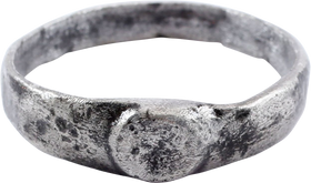 MEDIEVAL EUROPEAN MAN’S RING C.1200-1400 SIZE 12