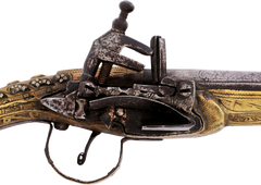 GOOD ALBANIAN (OTTOMAN) MIQUELET PISTOL, C.1800-EARLY 19th CENTURY - Fagan Arms