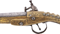 GOOD ALBANIAN (OTTOMAN) MIQUELET PISTOL, C.1800-EARLY 19th CENTURY - Fagan Arms