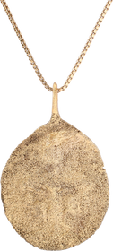 GOTHIC EUROPEAN RELIGIOUS PENDANT, 14TH-15TH CENTURY AD