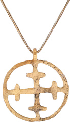CRUSADER’S CROSS PENDANT NECKLACE, 11TH-13TH CENTURY - Fagan Arms