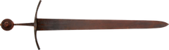 EXCELLENT VINTAGE/ANTIQUE REPRODUCTION OF A KNIGHTLY BROADSWORD C.1300 - Fagan Arms