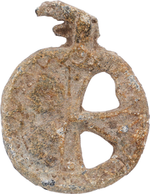 ENGLISH CHRISTIAN PILGRIM’S BADGE, 14TH-15TH CENTURY AD