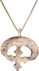 VIKING LUNAR PENDANT NECKLACE - Fagan Arms
