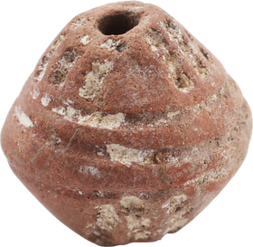 EGYPTIAN SPINDLE WHORL, COPTIC PERIOD