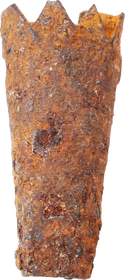 16TH CENTURY EUROPEAN DAGGER SCABBARD TIP MOUNT
