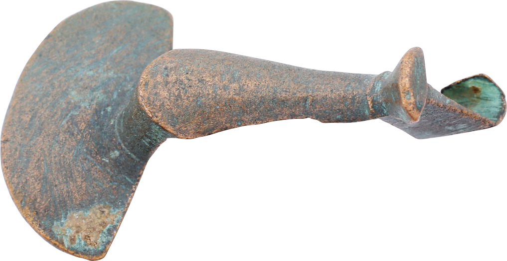 ROMAN BRONZE KNEE FIBULA, C.50-350 AD - Fagan Arms