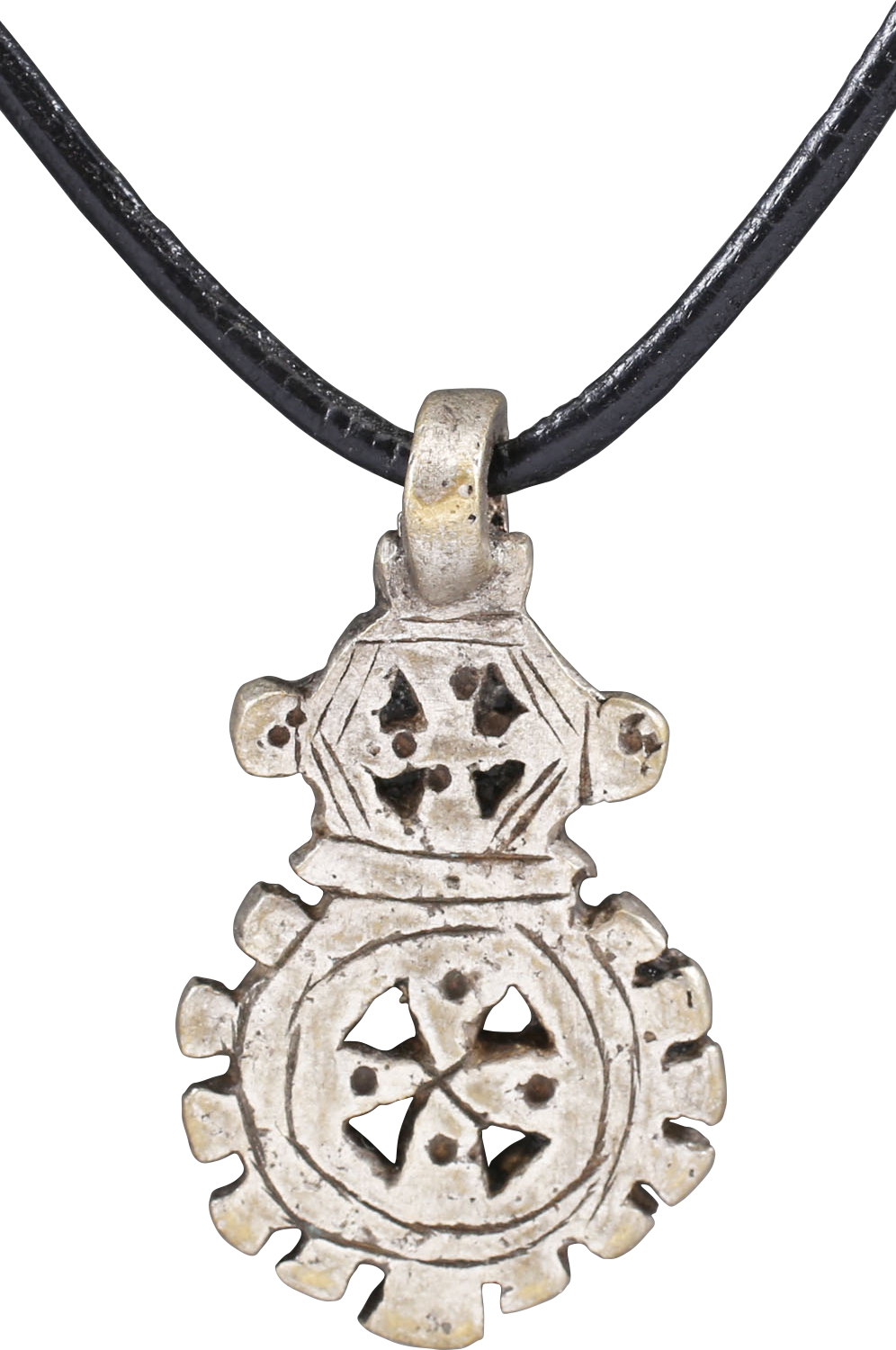 COPTIC CROSS NECKLACE ETHIOPIA 19TH CENTURY Fagan Arms