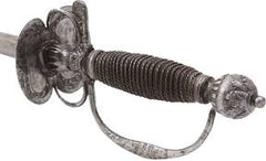 FINE GERMAN STEEL HILT SMALLSWORD C.1690-1720 - Fagan Arms