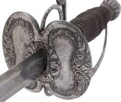 FINE GERMAN STEEL HILT SMALLSWORD C.1690-1720 - Fagan Arms