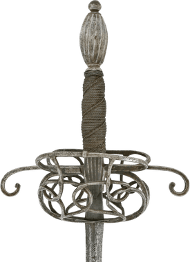 ENGLISH DUELING RAPIER C.1625