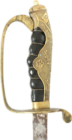 CHINESE OFFICER’S SWORD, LATE 19th-EARLY 20th CENTURY