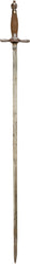 EUROPEAN/GERMAN COURT SWORD C.1820 - Fagan Arms