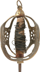VINTAGE OR ANTIQUE SCOTTISH BASKET HILT SWORD - Fagan Arms