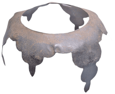 RARE ENGLISH CIVIL WAR ARMORED HAT LINER SECRETE