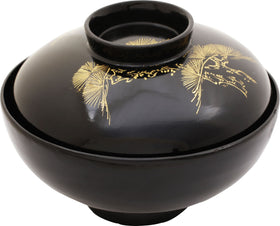 JAPANESE LACQUERED BOWL OWAN