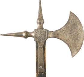 FINE VICTORIAN COPY OF A GOTHIC POLE AXE