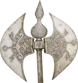 LARGE PERSIAN BATTLE AXE