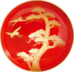 FINE JAPANESE LACQUERED SWEETS DISH - Fagan Arms
