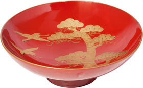 FINE JAPANESE LACQUERED SWEETS DISH