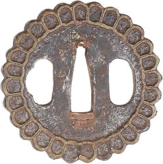 17th CENTURY IRON TSUBA - Fagan Arms