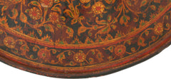 FINE INDOPERSIAN PAINTED HIDE SHIELD BUCKLER - Fagan Arms